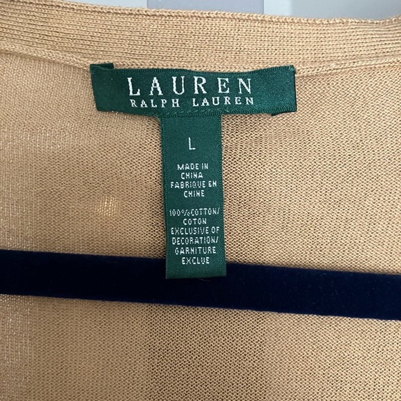 Polo Ralph Lauren Tan Cardigan for Women - Picture 6 of 9
